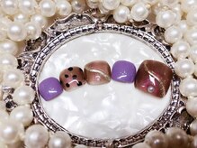 マジックミラー/冬フットデザイン☆