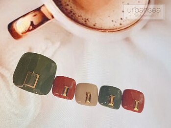 アーバンシーネイル 赤羽店(Urbansea nail)/nail design foot 10.980円