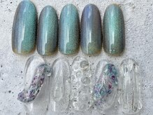 フリークネイル(FREAK Nail)/ニュアンスちぐはぐ ¥11000