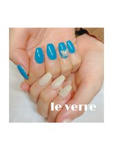 ルヴェール 久屋公園(le verre)/ブルー　ホワイト　蝶々