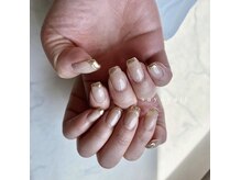 ロミー(Rommy)/ミラーフレンチネイル