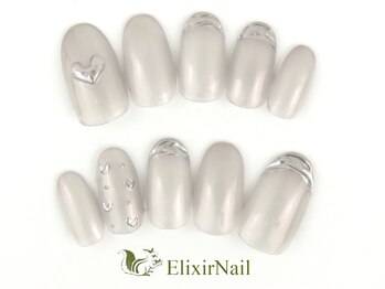エリクサーネイル 神田(Elixir Nail)/シンプル / クーポン使用
