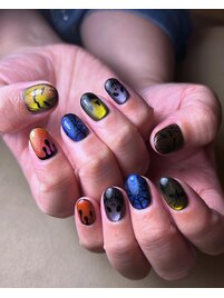 ハロウィンネイル！