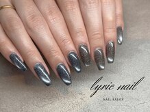 リリックネイル 本八幡店(LyricNail)/マロン+ダイヤモンド【本八幡】