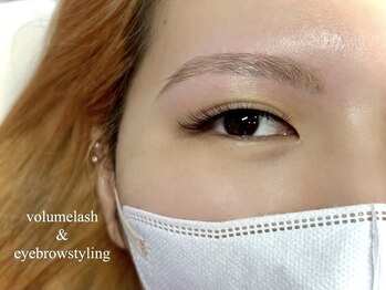 ファミーユプラス 伊勢崎(Fameu+)/エクステ+眉毛スタイリング