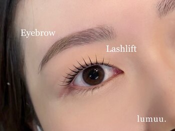 ルムー(lumuu.)/まつげパーマ×眉毛