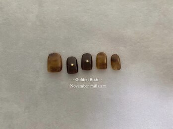 Golden Resin / milla.art