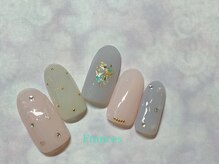 フランセス(Frances)/押し花ネイル