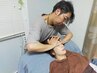 【仕事終わり気にせず】足湯付きドライヘッドスパ・もみほぐし90分 ￥8,700