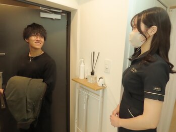 ネイキッドベージュ 田町三田店(Naked Beige)/6. スタッフが玄関までお見送り