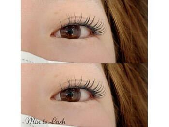 ミントラッシュ 郡山桑野店/フラットブラウン２色mix