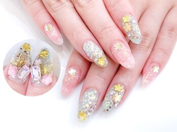 ネイルコレクション ピンク(Nail Collection Pink)/ジェル：フリーアート♪さくら