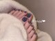 エフプラスネイル(F+Nail)の写真/《足元までおしゃれを楽しみたい方に★》7時～22時まで営業しているのでお忙しい方にもぴったり♪
