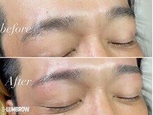 ルムブロウ 刈谷店(LUMBROW)/アイブロウWAX+パーマ