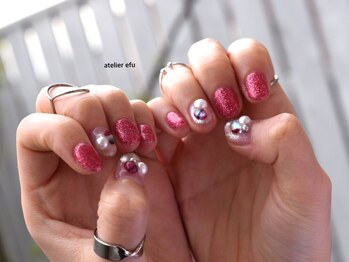 ネイルサロン アトリエ エフ(atelier efu)/【ミキ担当】オリジナルラメ