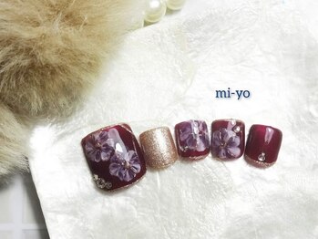 ミーヨ ネイル(mi-yo nail)/フット【定額¥10450(税込)★】