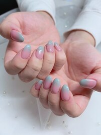 グラデーションネイル♪
