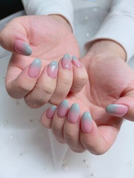 グラデーションネイル♪