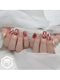 クリスマスネイル