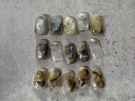 奥行きインクニュアンスネイル