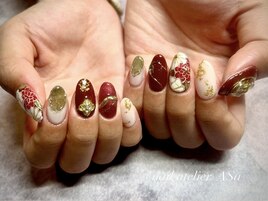 成人式☆ネイル