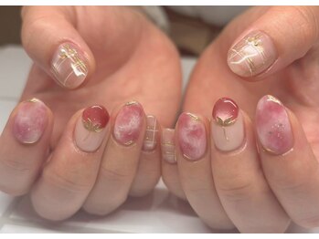 ルオントネイルトウキョウ(Luonto nail TOKYO)の写真/ショートネイルでも映えるシンプル×トレンドネイルをお得な定額で◎デザインはフォトギャラをチェック！