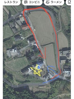 エン(en)/★マークがサロン位置です