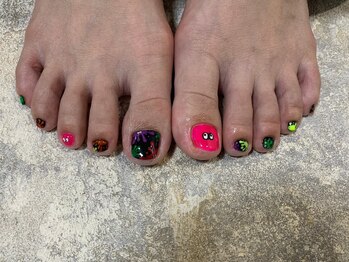 ブリスネイル うるま店(Bliss. nail)/foot  100分アート