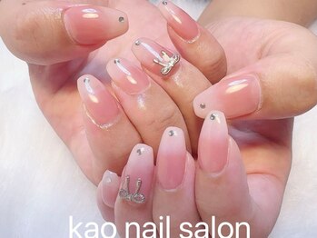 カオ(kao)の写真/初回＆口コミ投稿者様はオフ無料!!!パラジェル美爪ワンカラー（フィルイン対応OK）¥4500