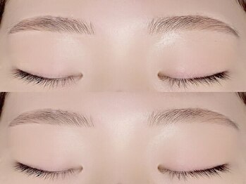 シャルム みなとみらい(SHARME)の写真/【１番あなたに似合う眉毛の形、色味、知っていますか?】眉がきまれば前髪をだしてもメイクに自信が持てる!
