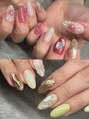 ビューティーラッシュ 京橋店(BEAUTY LASH) ネイルも大好き!毎月いろんなデザインを楽しんでます♪
