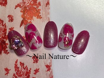 ネイル ナテュール 平塚店(Nail Nature)/ハートいっぱいバレンタイン☆