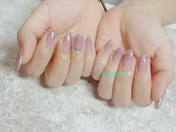 フランセス(Frances)/先端ラメライン×ストーン