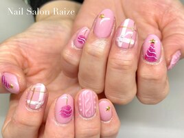 クリスマスネイル【¥8800】
