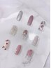 期間限定ハンド◆１本ずつプチアート付き☆¥6050