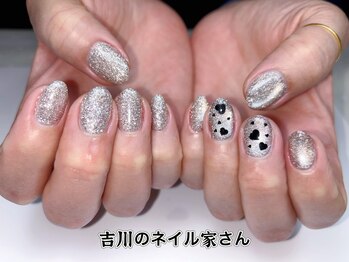 吉川のネイル家さん/＜Hand＞マグネット／フラッシュ