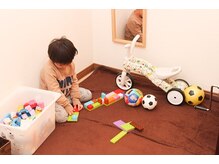 ゆずのきの雰囲気(お子様連れOK!お子さんの様子を見ながら、施術が受けられます☆)