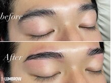 ルムブロウ 刈谷店(LUMBROW)/アイブロウWAX+パーマ