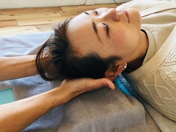 オハヨ(Ohayo)の写真/もみほぐし全メニューヘッドスパ付！お体の疲れを取り除いたあとは、ヘッドスパで頭のモヤモヤをスッキリ！