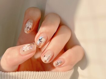ウーアンジュ ネイルアンドアイラッシュ(w*ange)の写真/【パラジェル/フィルイン導入サロン】爪へのダメージを最小限に、長く続けられるジェルネイル◎