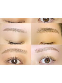 アイブロウメニューがあるサロン