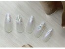 オーロラ　ビジューnail