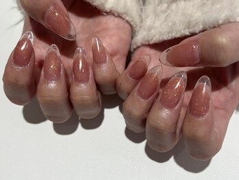 クリアフレンチネイル