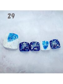フットネイル：No.29