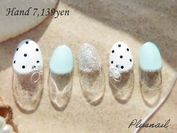 プラスネイル 北千住東口店(PLUS NAIL)/【3128】定額7,139円ドット