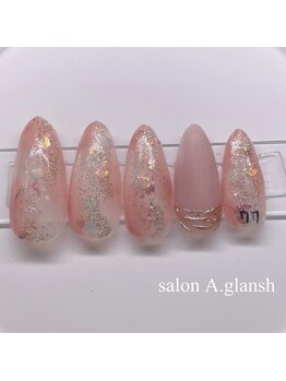 サロン アグランシュ(salon A.glansh)/デザイン選び放題☆
