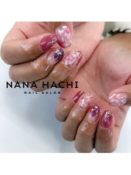 7500円定額ネイル