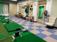 ゴルフスタジオ ベストショット!の雰囲気(騒がしさのない、集中できる空間。)