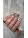 ロングネイル×フラッシ