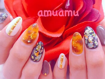 べっ甲&シェルネイル♪